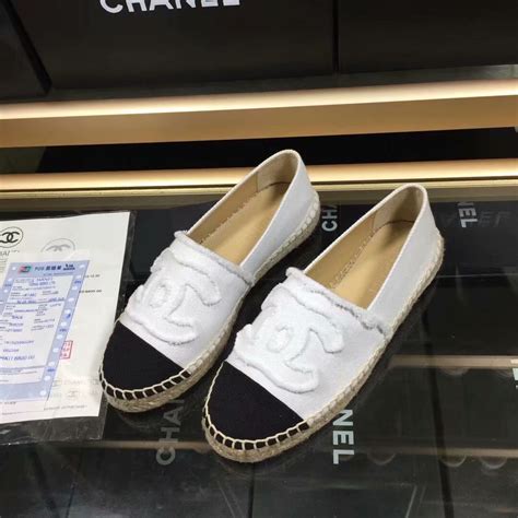 alpargata chanel replica|authentic chanel espadrilles for sale.